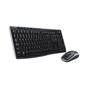 ست کیبورد ماوس بیسیم لاجیتک مدل MK270 Logitech Wireless Keyboard and Mouse 