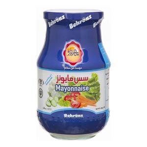 سس مایونز شیشه ای بهروز – 485 گرم Behrouz Mayonnaise Sauce 485 Gr