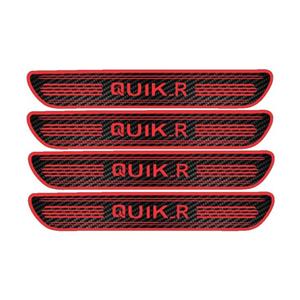 برچسب بدنه خودرو مدل کربن کد sp133 مناسب برای کوئیک آر بسته 4 عددی