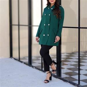 مانتو جلو بسته عیدانه مازراتی تویست درجه یک لایی پرشین از 36 تا 46 قد 80