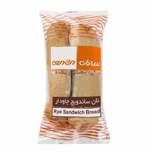 نان ساندویچ چاودار سه 300 گرم Cenan Rye Sandwich Bread 300Gr 