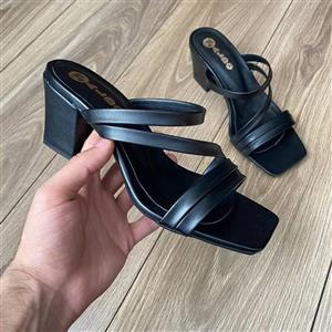 صندل مجلسی زنانه صندل پاشنه دار مجلسی مشکی