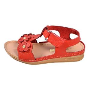 صندل دخترانه پاپا شکوفه  کد 3125 قرمز