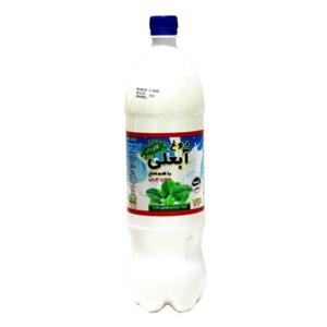 دوغ گازدار بدون چربی با طعم نعناع آبعلی – 1.5 لیتر Abeali Carbonated Doogh With Mint 1.5L