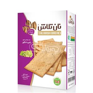نان سوخاری حاوی شیره انگور تلاش 400 گرم Talaash Grape Extract Crispy Bread 400gr 