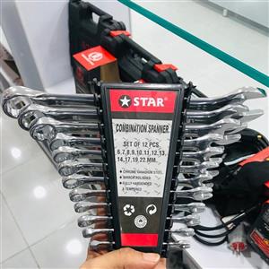 آچار یکسر رینگ پلکانی 12 عددی استار