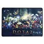 پد ماوس مچر طرح DOTA2 دور دوزی شده و کفی پارچه ای ضد لغزش با طراحی بسیار زیبا و کیفیت ساخت عالی