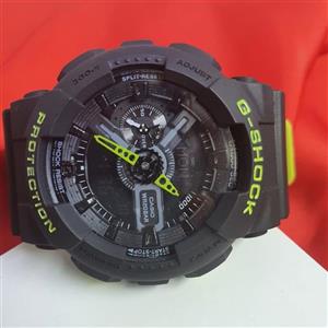 ساعت مچی مردانه کاسیو بند و بدنه رزین casio g_shock 