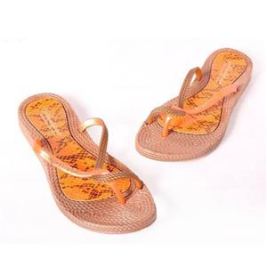 دمپایی دخترانه شهپر انگشتی3462 نارنجی