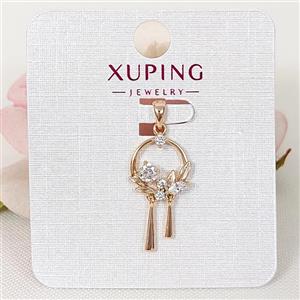 گردنبند ژوپینگ آویزدار جدید  با آبکاری طلا و  رنگ ثابت و ضد حساسیت