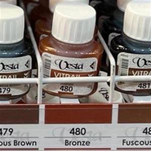 رنگ ویترای 40 میل برنز Bronze کد 480 Vesta