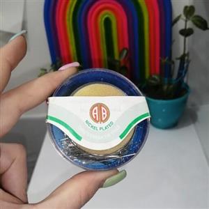 سوزن ته گرد  استیل ابر دار اعلا  بسته 100 عددی