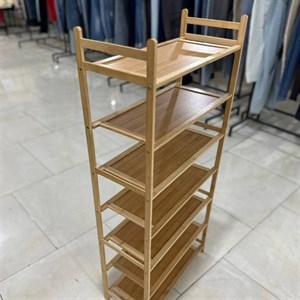 شلف بامبو ۷ طبقه عرض ۵۰ | قابل اسمبل