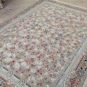فرش ماشینی کاشان 700شانه طرح جانان9متری