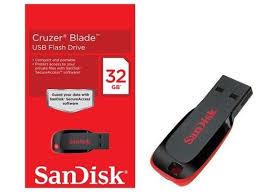 SanDisk Cruzer Blade CZ50 USB 2.0 Flash Memory - 32GB