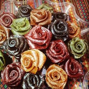 رز گل مخصوص تهیه شده از لواشک آلبالو 🥝 و زرد آلو با طعمی متفاوت