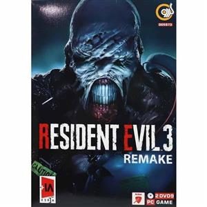 بازی کامپیوتر رزیدنت اویل 3 ریمیک\nResident Evil 3 Remake PC 2DVD9 گردو
