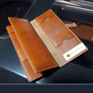 کیف دسته چک چرم دستدوز