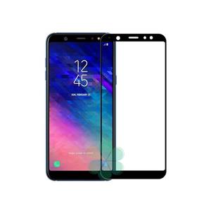 گلس محافظ تمام صفحه گوشی سامسونگ Galaxy A6 2018 GLASS A6 BLACK