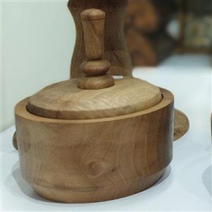 قندان چوبی چوب گردو