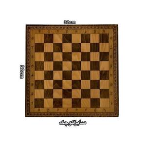 صفحه شطرنج چوب روسی طرح هلن سایز کوچک 