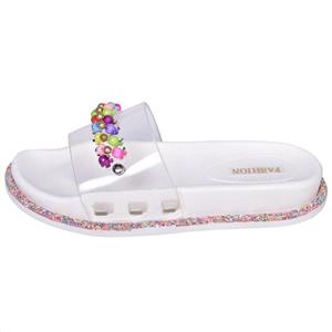 دمپایی دخترانه پاپاکد 3181 سفید