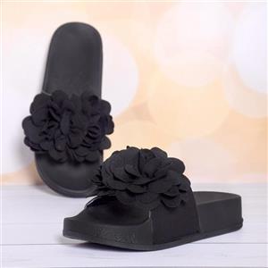 دمپایی دخترانه نیکتا CPC-405-14  کد 3163 مشکی