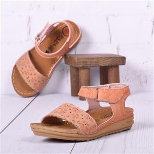 صندل دخترانه پاپا مدل ال آی 3301 کالباسی