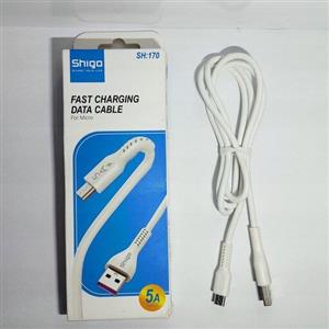 کابل شارژ  Usb به  micro  مدل sh:170 تایپ b