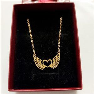 گردنبند بال فرشته استیل