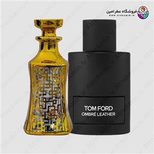 اسانس عطر تام فورد آمبر لیدر 2018 مردانه-زنانه حجم 25 گرم  Ombre Leather 2018