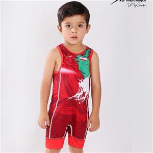 دوبنده  کشتی طرح المپیک رنگ قرمز
