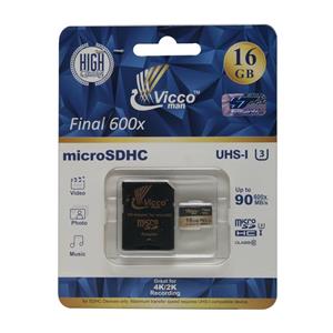 کارت حافظه و رم Vicco man Viccoman MicroSDHC UHS-I U3 90MB/s- 16GB