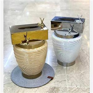 سطل و جادستمال کاغذی عروس