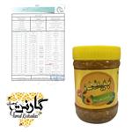 عسل طبیعی چندگیاه غنی شده با گرده گل نیم کیلویی گارنت کوهستان(مستقیم از زنبوردار)