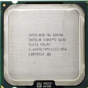 پردازنده استوک اینتل مدل کیو 8400 با سوکت 775 و فرکانس 2.66 گیگاهرتز INTEL Core 2 Quad Q8400 stock