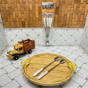 قاشق شربت ماربل سفید