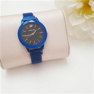 ساعت مچی کد7510 برند (سواروسکی).قفل مگنتی.بند حصیری.از سری مدلهای پرفروش