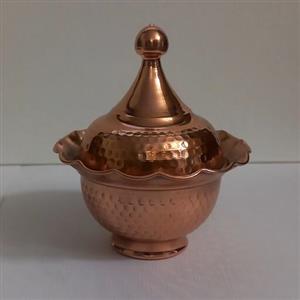 قندان  بدون پایه  سایز 2 طرح ( لاله) نانو شده رنگ ثابت کار صنعتگران زنجانی
