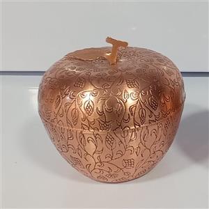 قندان سیب مسی قلم زده شده (سایز متوسط)