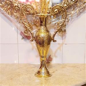 گلدان برنز سنگین وزن رو میزی زیبا و شیک