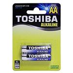 Toshiba باتری قلمی2 عددی آلکالاین