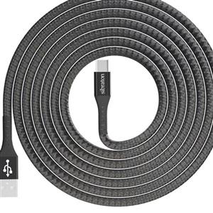 کابل شارژ تایپ C برند  sibraton مدل  s250c طول 110cm