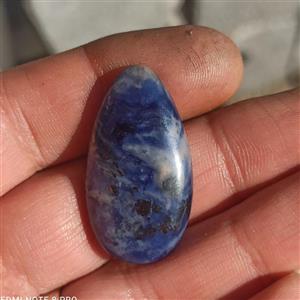 سنگ سودالیت کد(3) سنگ متولدین دی ماه سنگ سودالیت معدنی و طبیعی تراش دست