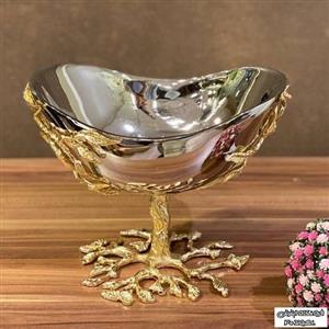کشکول پذیرایی پایه برنجی  کد 4727_88