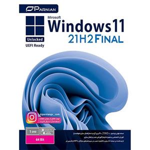 ویندوز 11 نسخه 21H2 Unlocked2022 نشر پرنیان