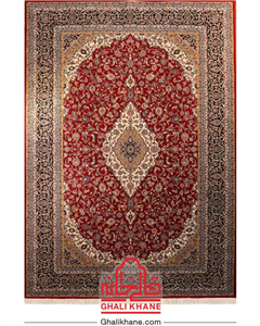 فرش ستاره کویر یزد کلکسیون ایساتیس 500 شانه کد IA-V003-8049