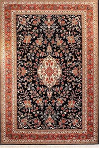 فرش ستاره کویر یزد کلکسیون ایساتیس 500 شانه کد IA-I046-8394