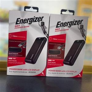 پاور بانک 20هزار امپر energizer