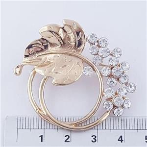 گل سینه برگ انجیری نگین دار